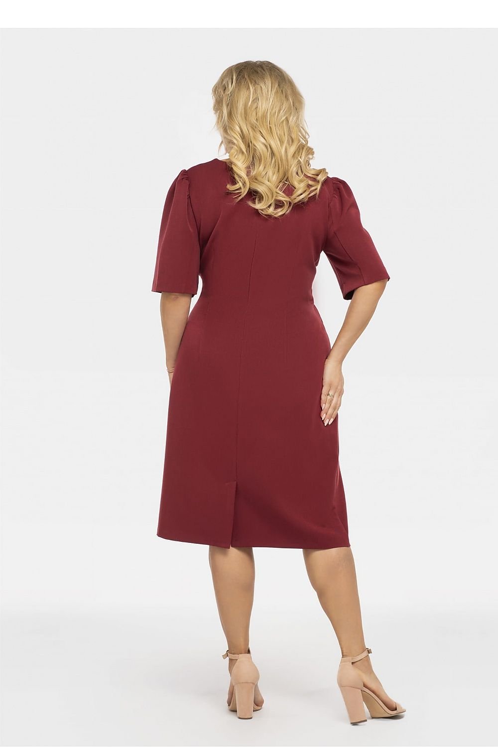 Plus size dress model 191378 Karko