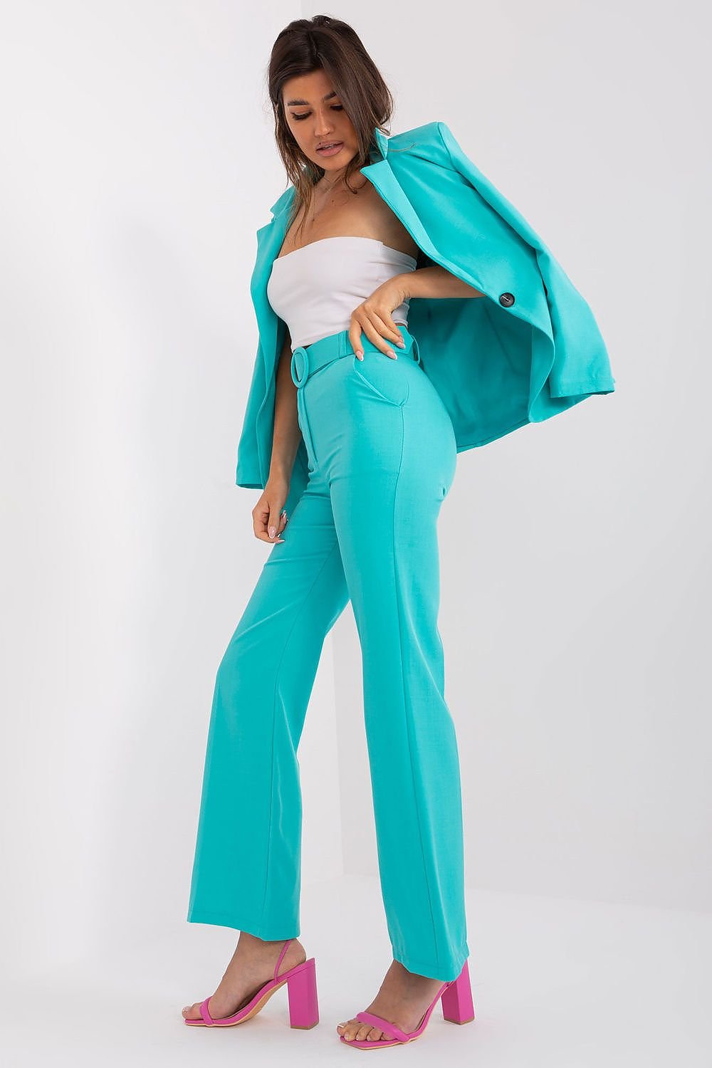 Women trousers model 192404 Italy Moda