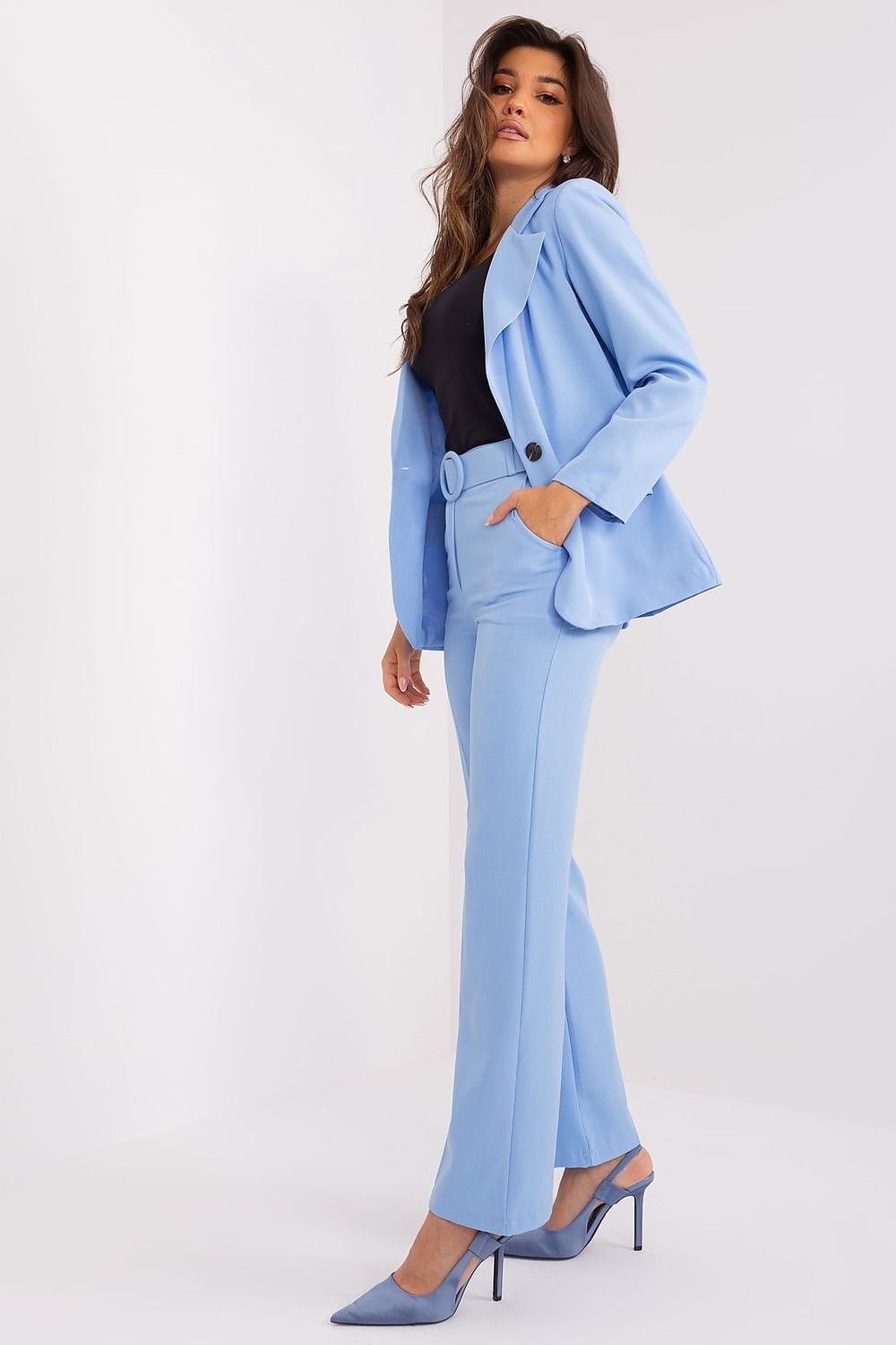 Women trousers model 192404 Italy Moda