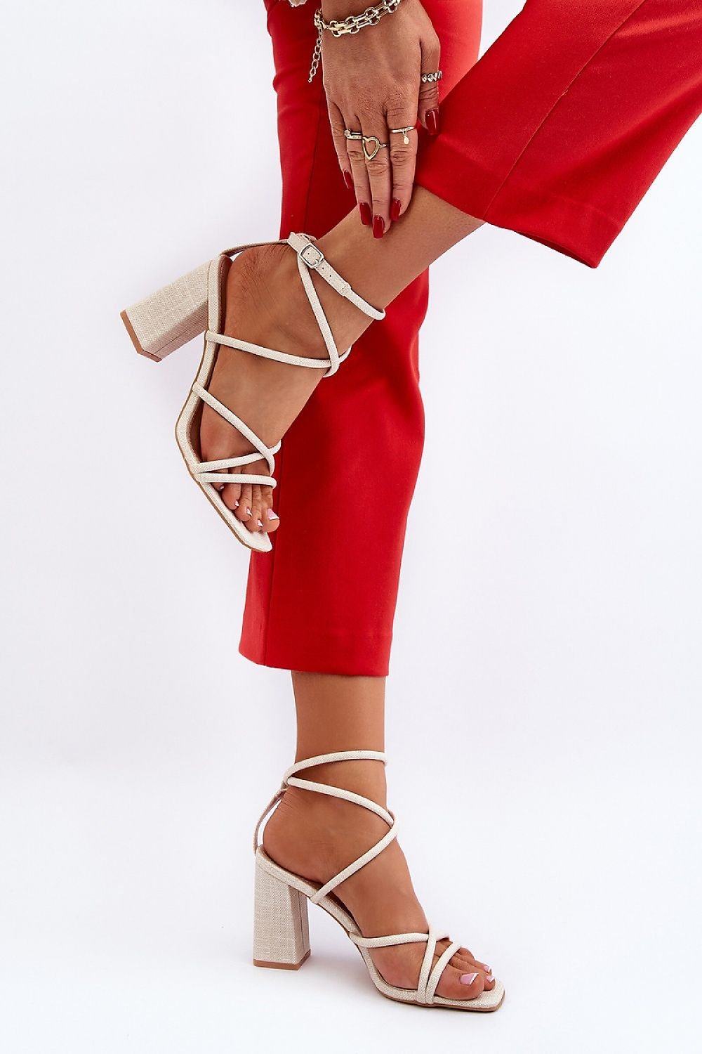 Heel sandals model 194395 Step in style