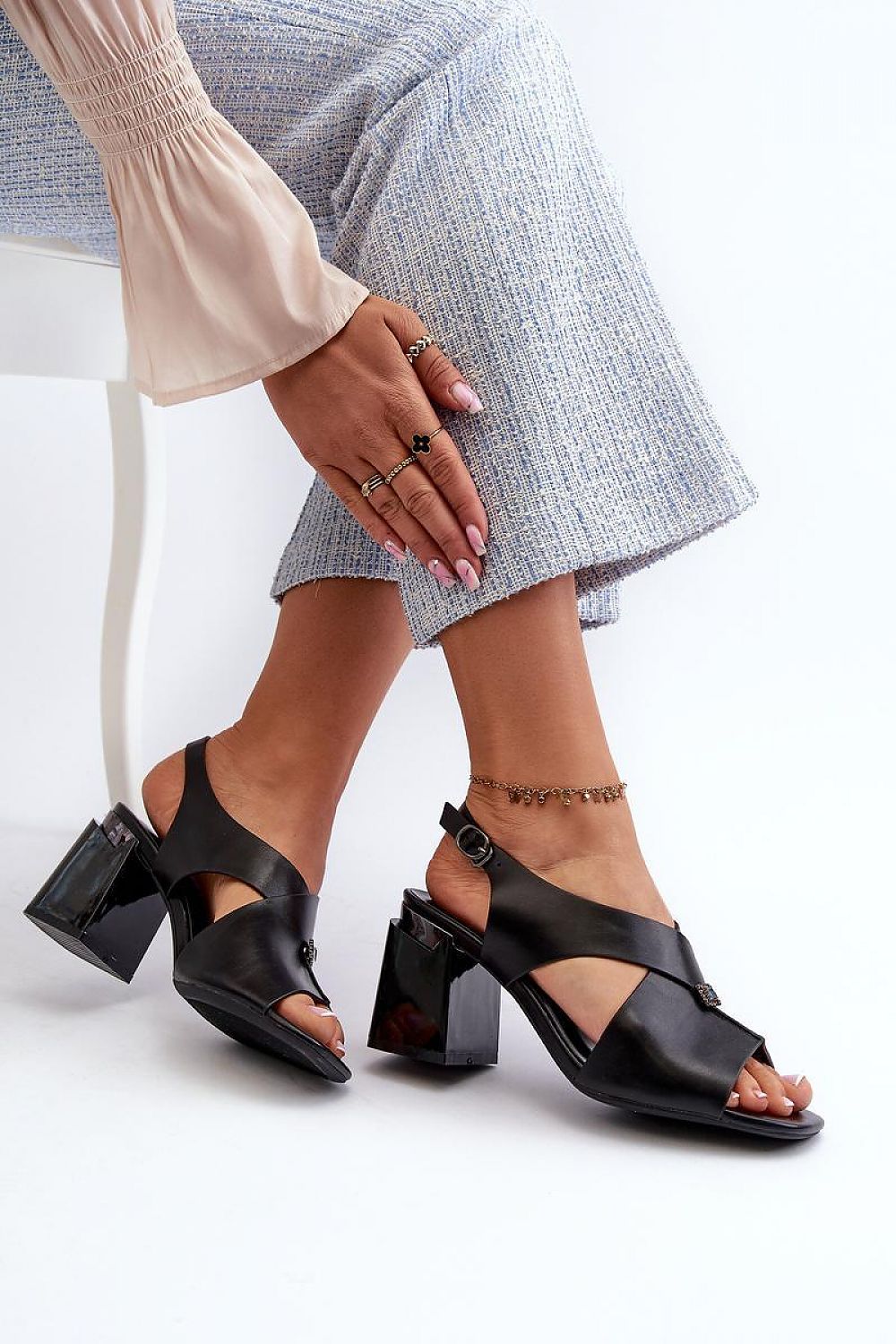 Heel sandals model 196321 Step in style