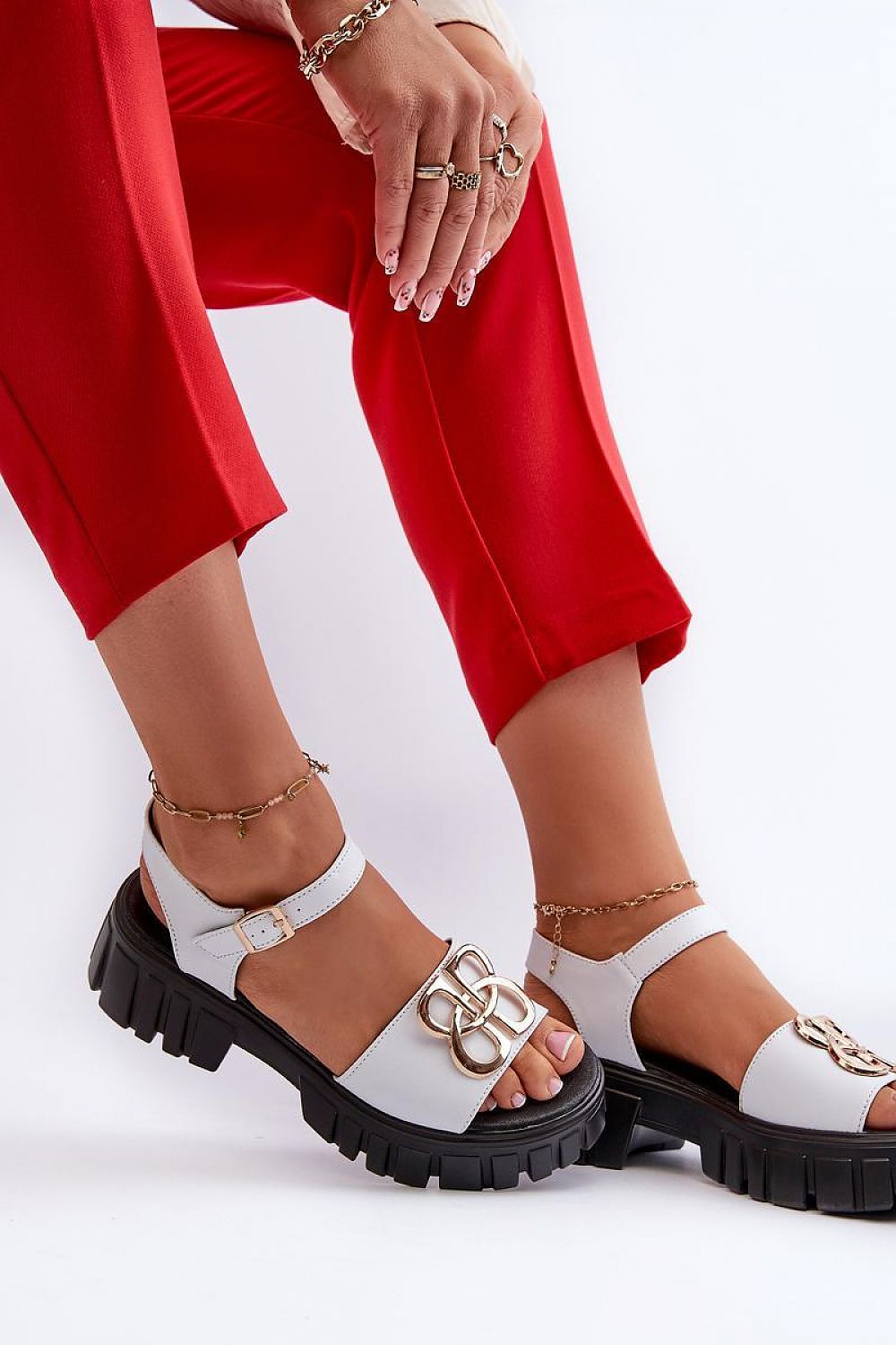 Heel sandals model 197109 Step in style