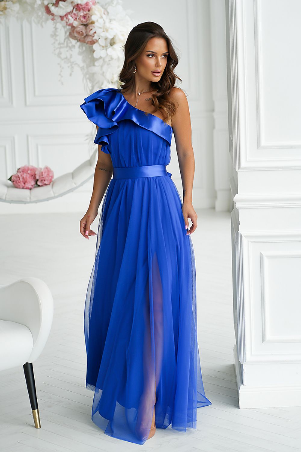 Evening dress model 200247 Bicotone