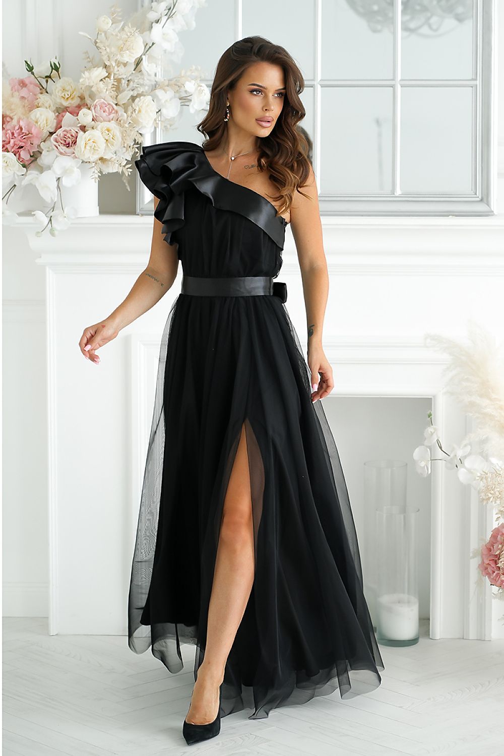 Evening dress model 200247 Bicotone