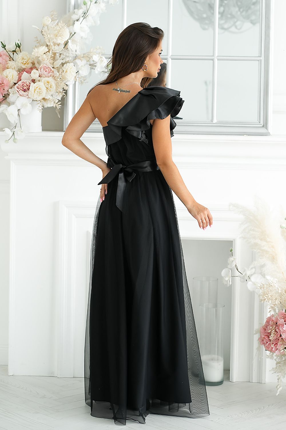 Evening dress model 200247 Bicotone