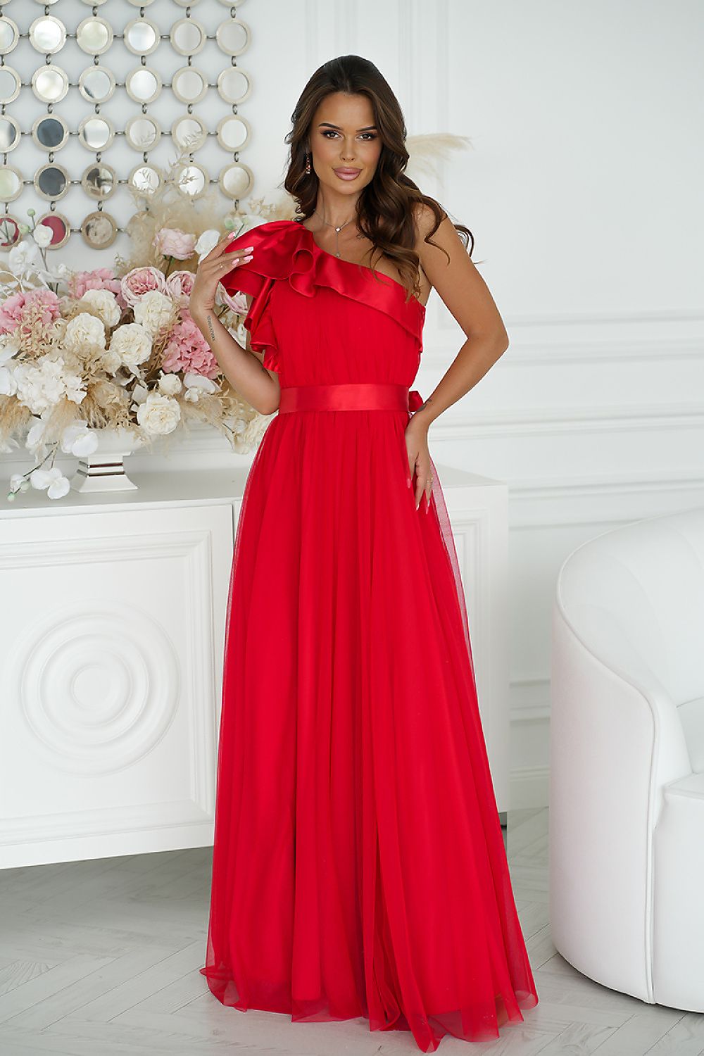 Evening dress model 200247 Bicotone