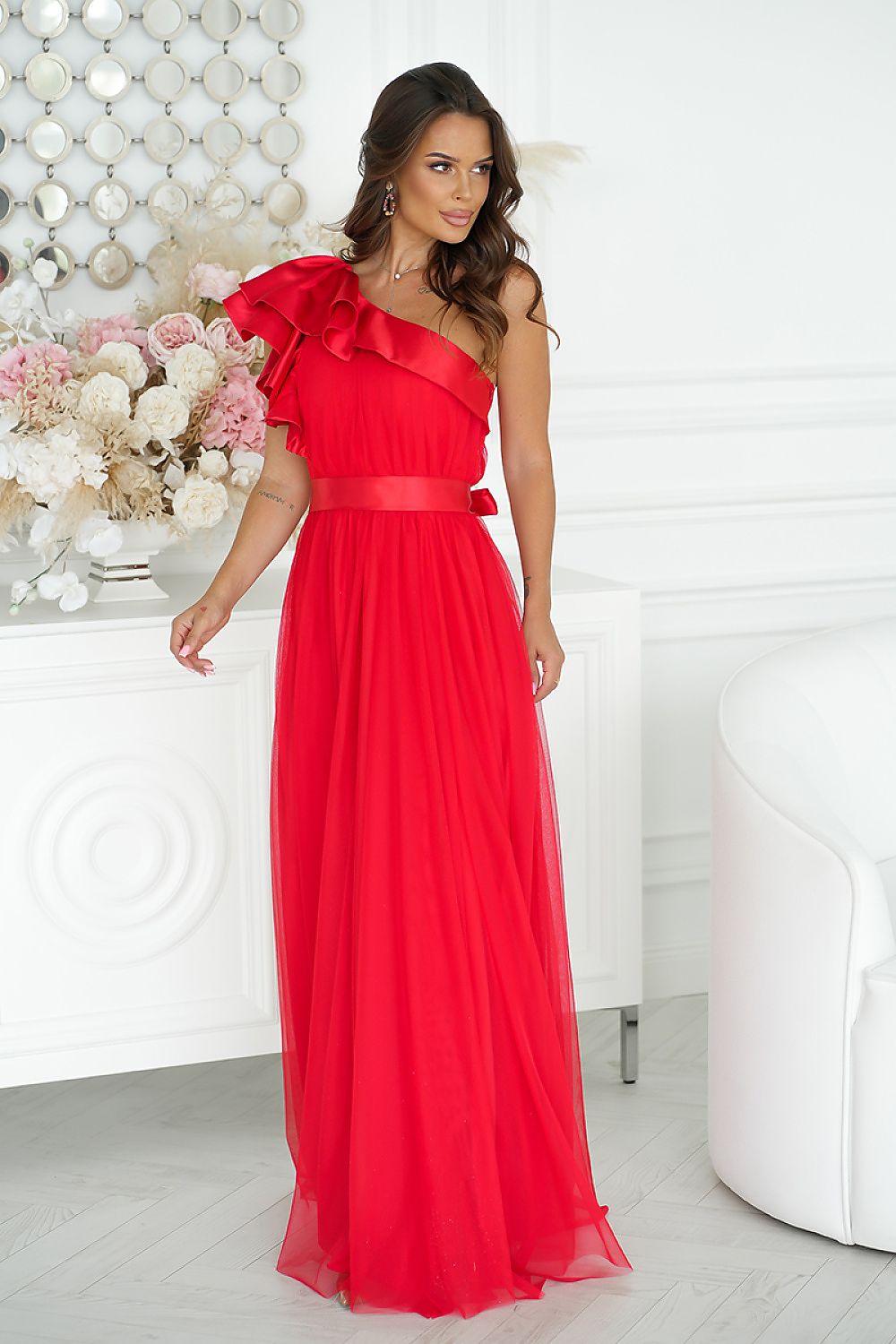 Evening dress model 200247 Bicotone
