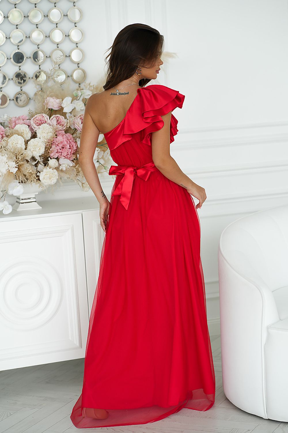 Evening dress model 200247 Bicotone