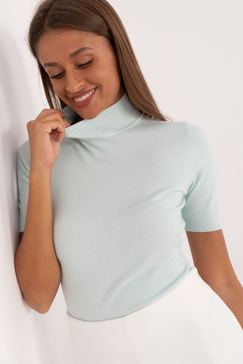 Short sleeve sweater model 200427 Factory Price