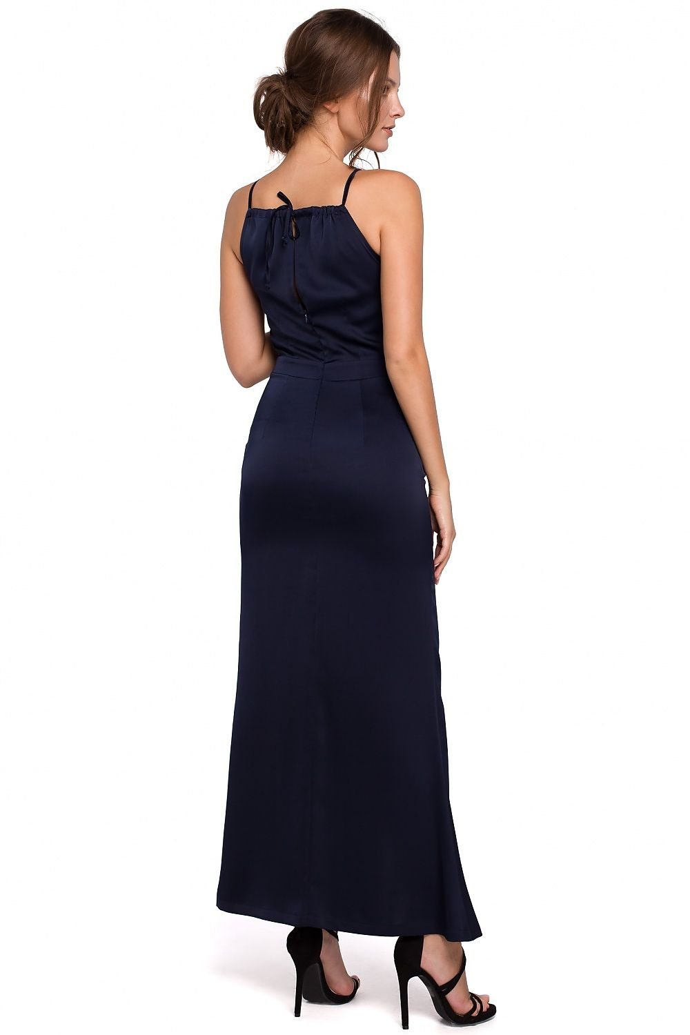 Long dress model 138750 Makover