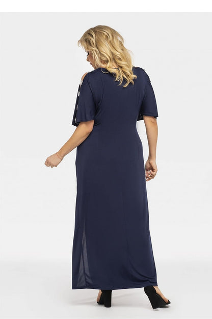 Plus size dress model 190961 Karko