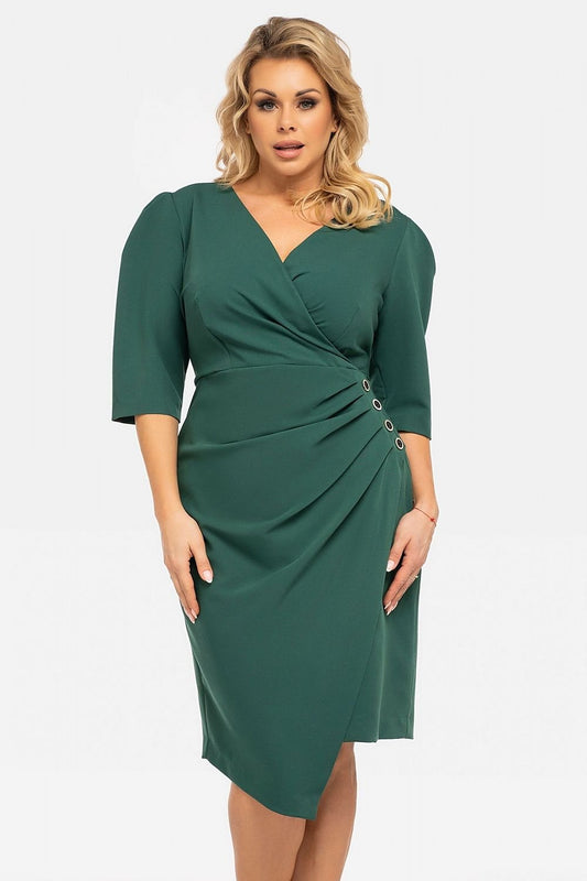 Plus size dress model 190968 Karko