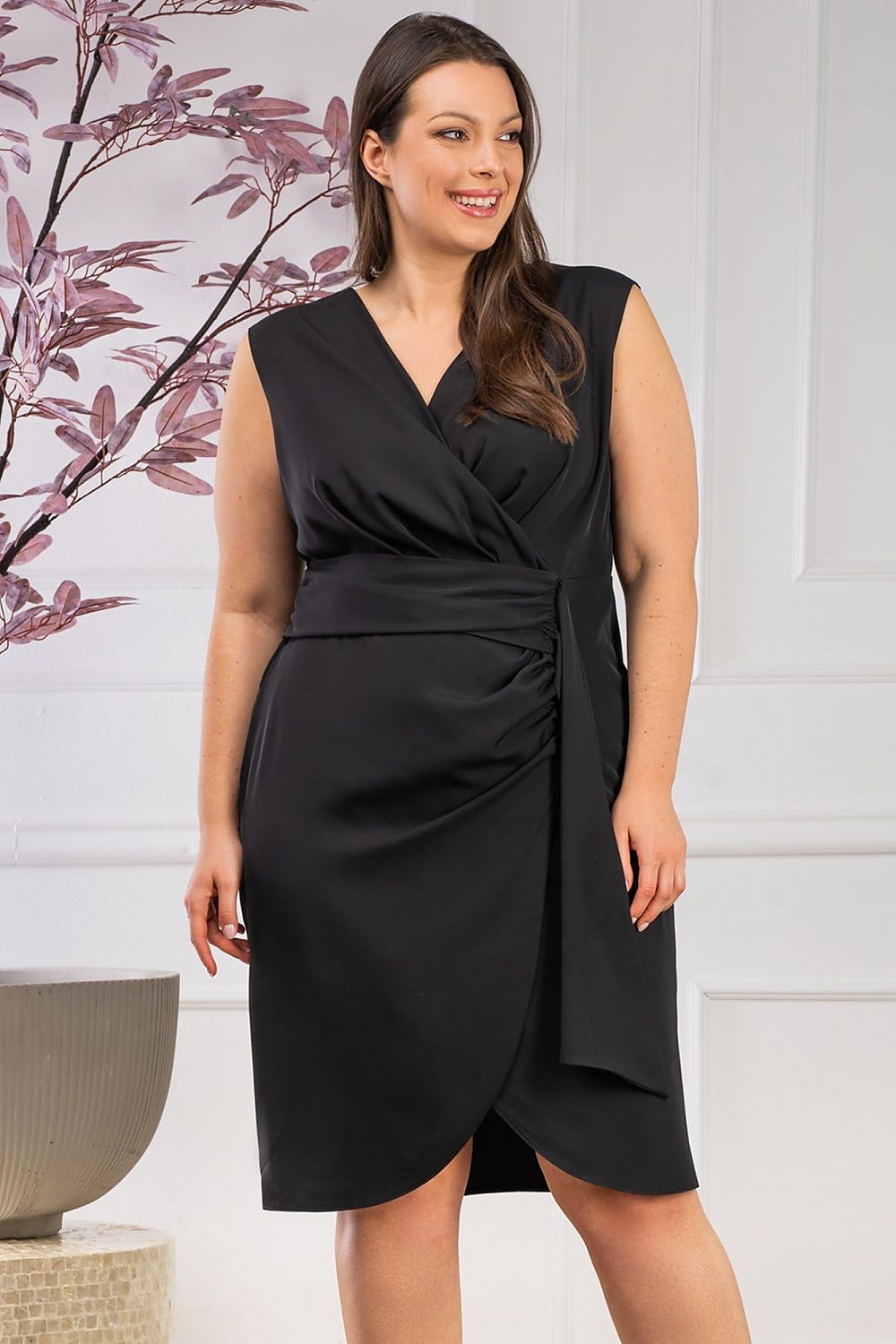 Plus size dress model 190983 Karko