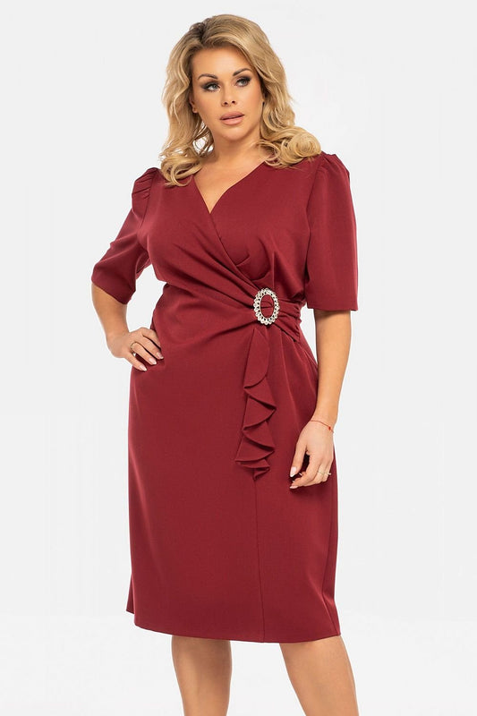 Plus size dress model 191378 Karko