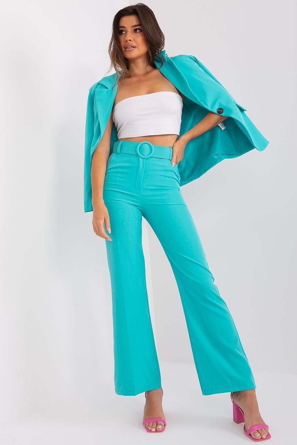 Women trousers model 192404 Italy Moda
