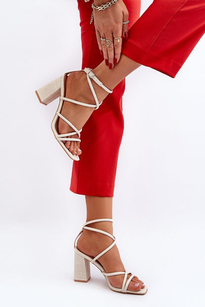 Heel sandals model 194395 Step in style