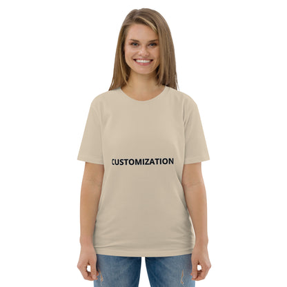 Unisex organic cotton t-shirt
