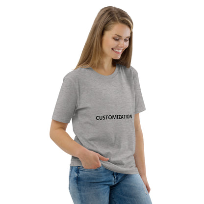 Unisex organic cotton t-shirt